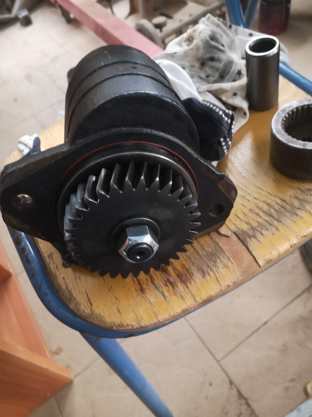 Pièces mécaniques — pompe hydraulique